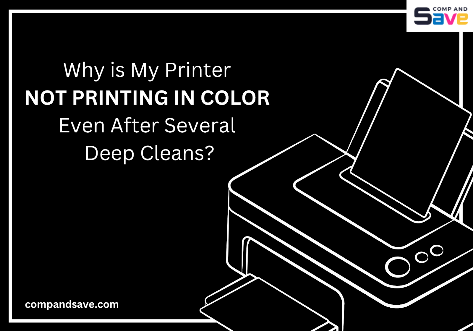 color printer not printing color