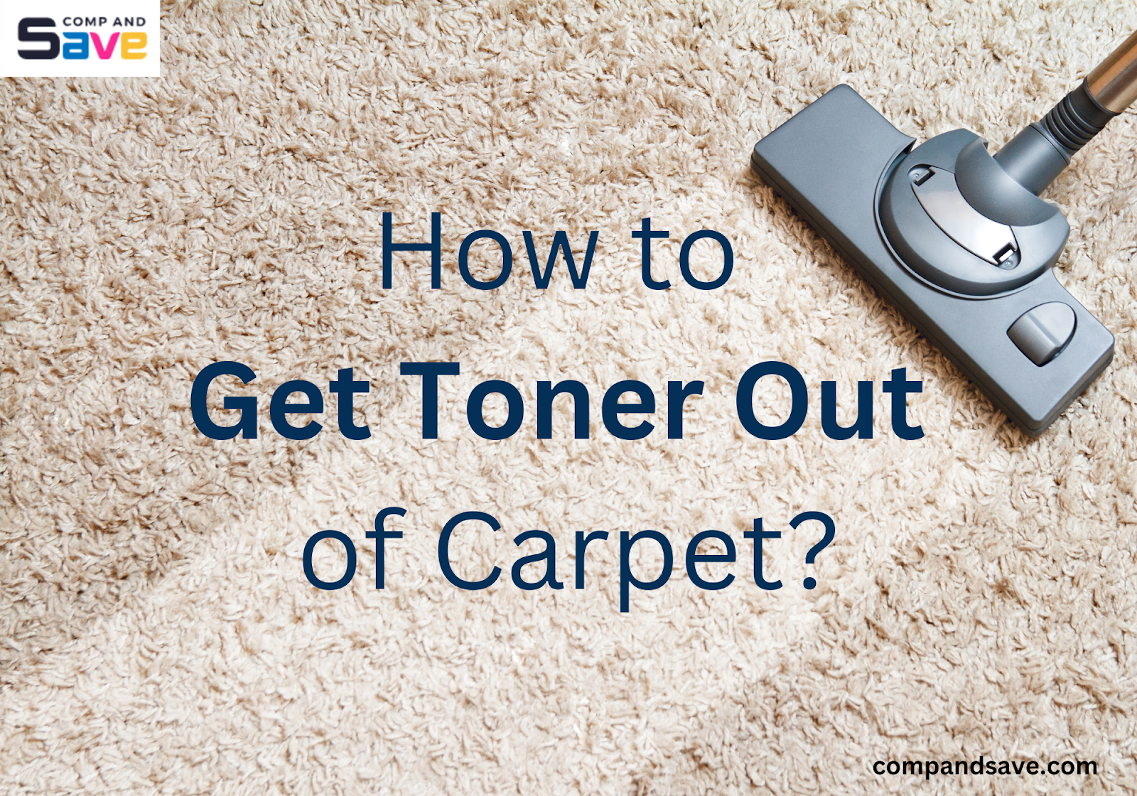 how to get toner out of carpet