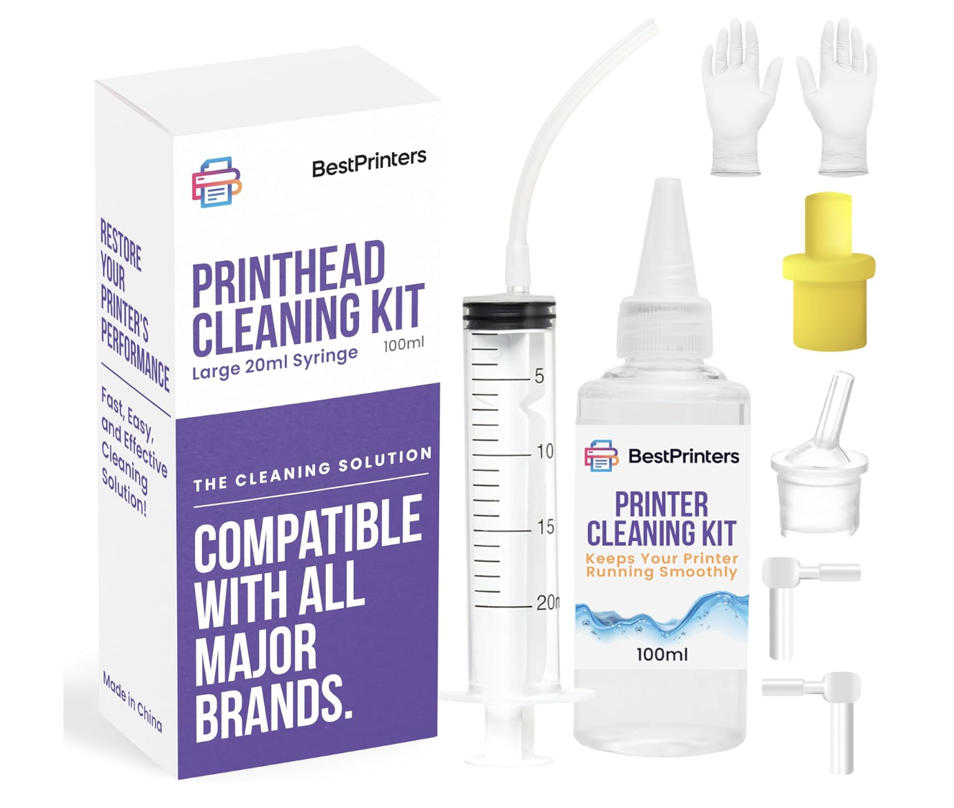sample of a printhead cleaning kit