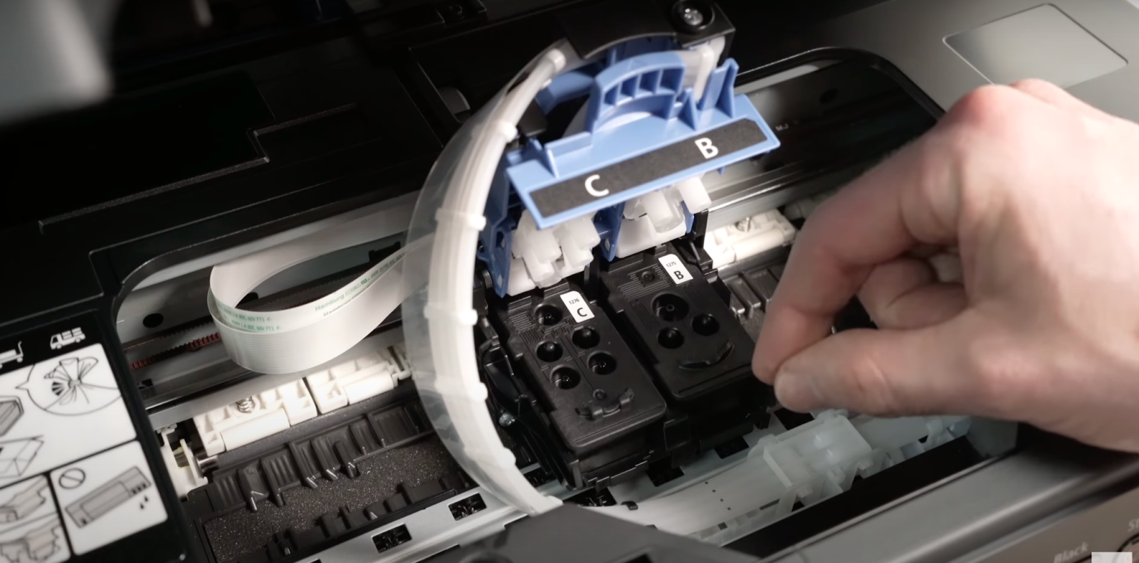 installing a new printhead